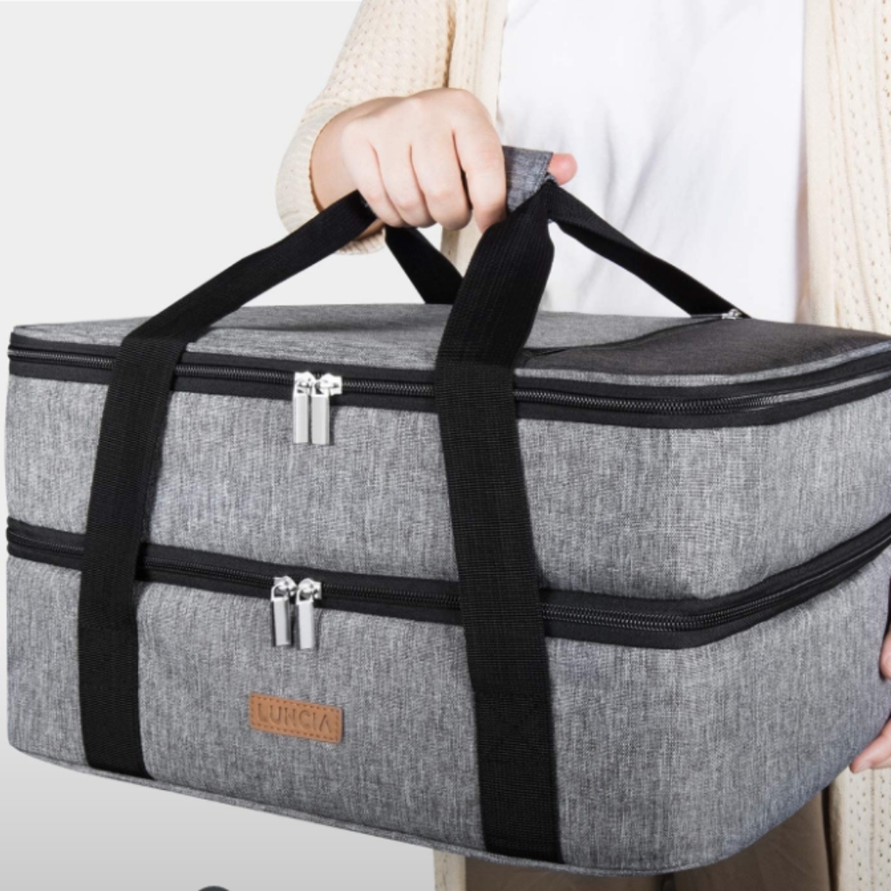 Double Decker Insulated Food Carrier